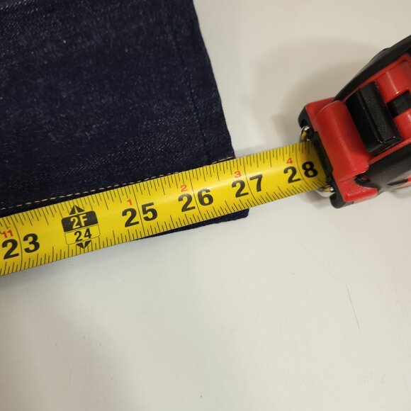 Sears Girls 14 High Waisted Wide Leg Flare Jeans Vtg 1970s - Picture 11 of 13